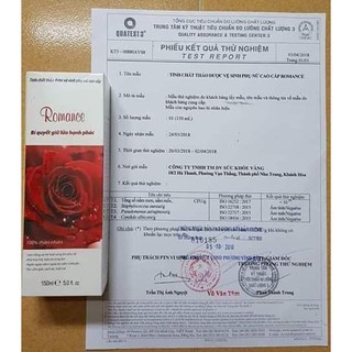 DUNG DỊCH VỆ SINH ROMANCE