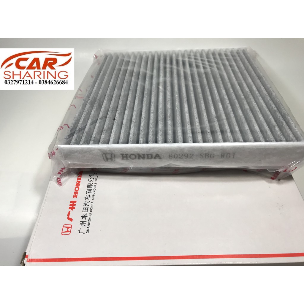 [ Bán lẻ giá sỉ ] Lọc Gió Điều Hòa Honda CRV 2007- 2014 ,Civic 2006-2012, Accord 2003~2012, Odyssey 2004-2014 (SBG-W01) | BigBuy360 - bigbuy360.vn
