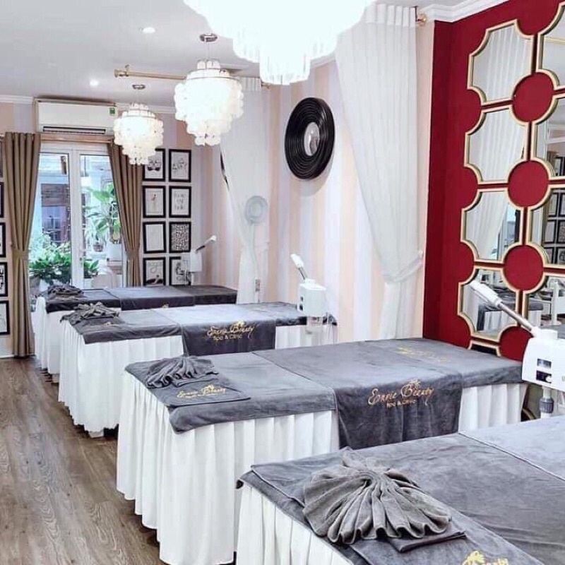 Ga phủ giường spa, mi, phun xăm thẩm mỹ vải thun | BigBuy360 - bigbuy360.vn