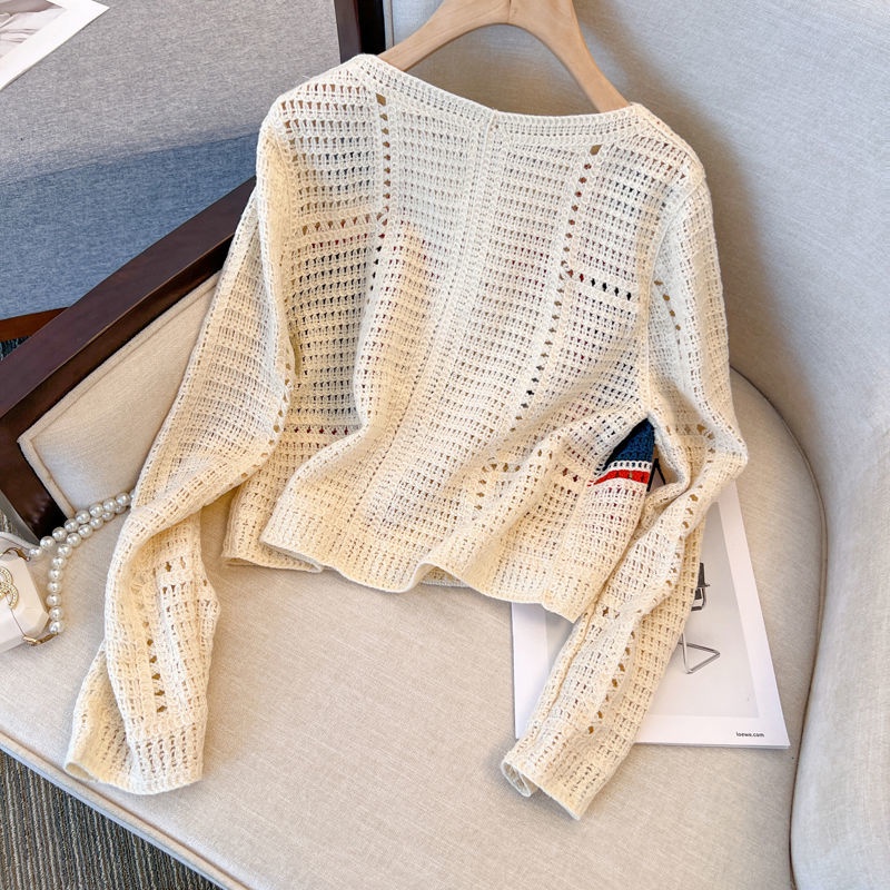Áo Khoác Cardigan Dệt Kim Tay Dài Phong Cách Mới  tao bao