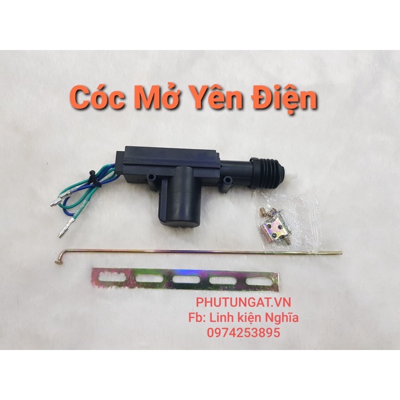 Cóc mở yên xe máy