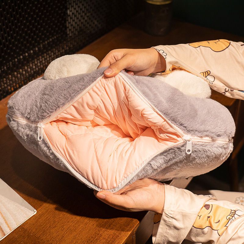 [Hàng Có Sẵn] Gối Hình Mèo Dudu + Chăn Hai Chức Năng Tựa Lưng Nghỉ Trưa Văn Phòng Nghỉ Trưa Trên Xe Hơi Nghỉ Trưa Có Thể Gấp Gọn