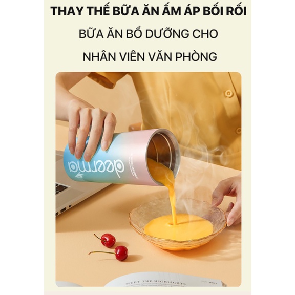 Máy xay sinh tố đa năng 2 trong 1 Deerma NU90