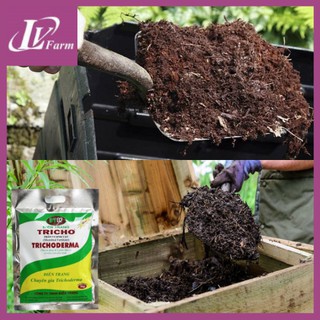 Phân Vi Sinh Vật TRICHODERMA 1KG - Nấm Đối Kháng - Chế Phẩm Lên Men Hữu Cơ