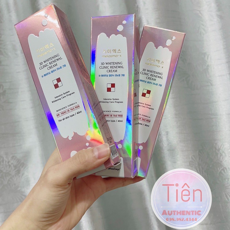 Kem Ngừa Nám Và Tàn Nhang Melasma-X 3D Whitening Clinic Cream