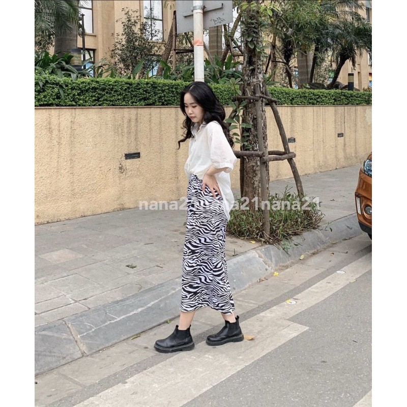 Chân váy hoạ tiết ngựa vằn | BigBuy360 - bigbuy360.vn