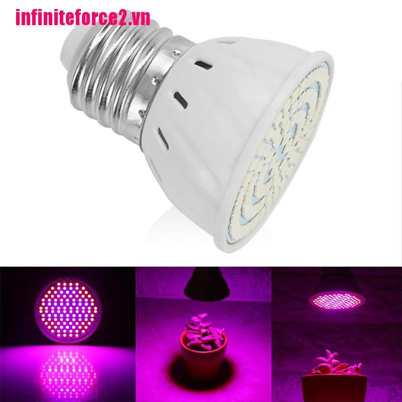 Đèn Led Kích Thích Tăng Trưởng Thực Vật E27 48 / 60 / 80