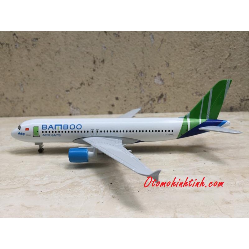 Mô hình máy bay AIRBUS A-320 BAMBOO 1:350