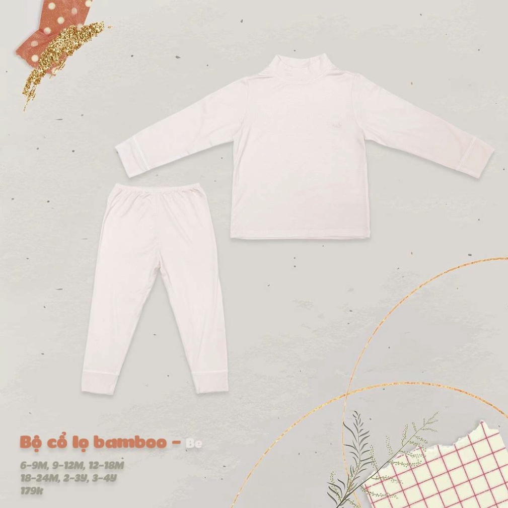 Bộ quần áo cổ lọ sơi tre Nature Wear