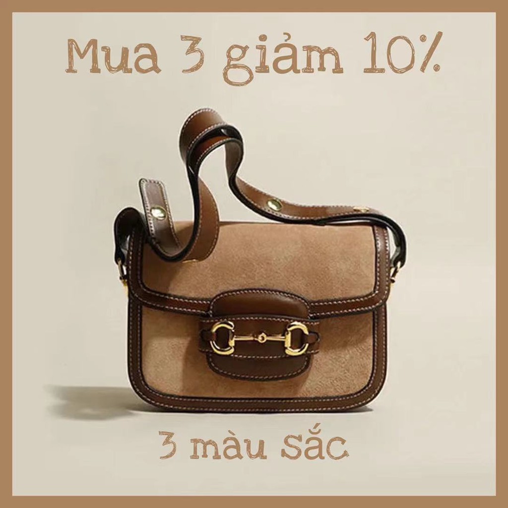 ✨Mua 3 giảm 10% ✨Túi Xách Đeo Chéo Thời Trang Xinh Xắn Phong Cách Pháp Cổ Điển Hình Vuông Cho Nữ | BigBuy360 - bigbuy360.vn