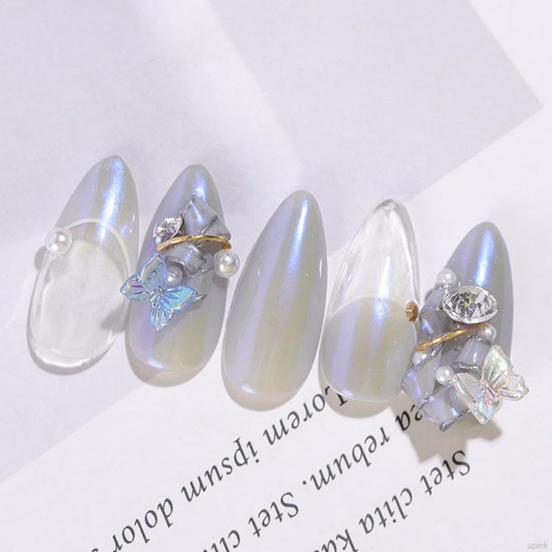 [Hàng mới về] Set 10 hạt phụ kiện BUTTERFLY trang trí móng tay