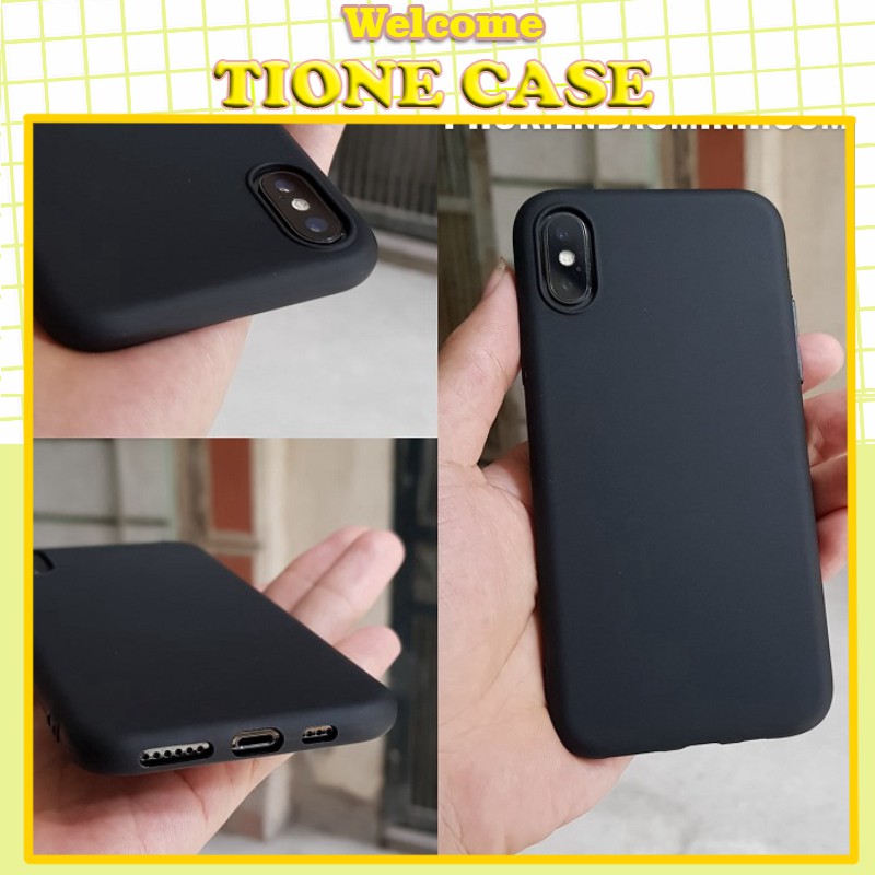 Ốp lưng iphone dẻo đen trơn 5/5s/6/6plus/6s/6splus/7/7plus/8/8plus/x/xr/xs/11/12/pro/max/plus/promax- ATS