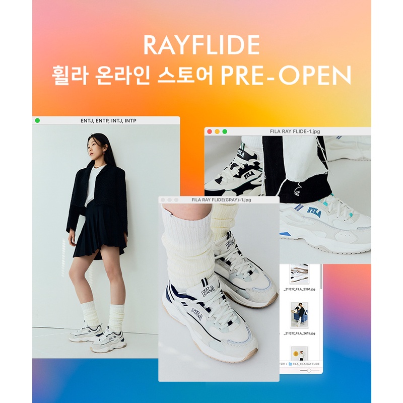 Giày thể thao FILA RAY FILDE 1RM02053E