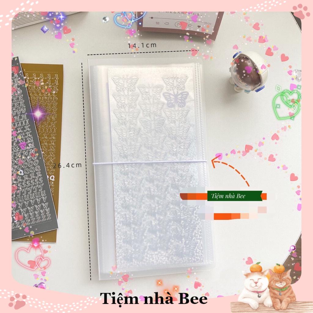 Sổ lưu trữ sticker, hình dán ảnh Polaroid Murah phong cách Hàn Quốc │14 x 26 cm │Xem thêm ở phần MÔ TẢ SẢN PHẨM