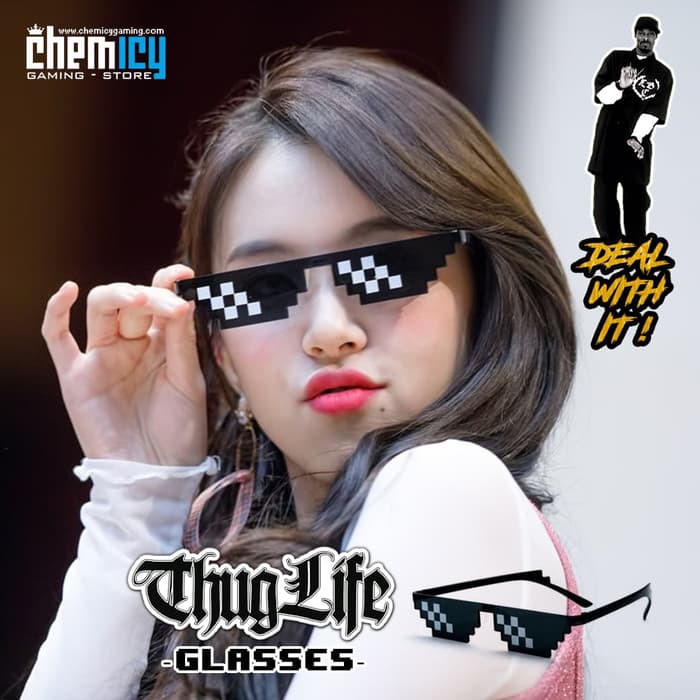 Mắt Kính Thug Life / Deal With It 8 Bit