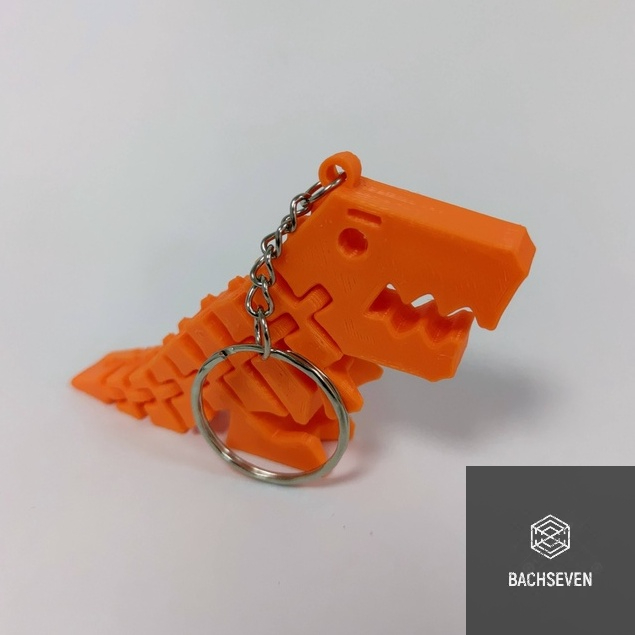 Móc Khóa Khủng Long cute in 3D