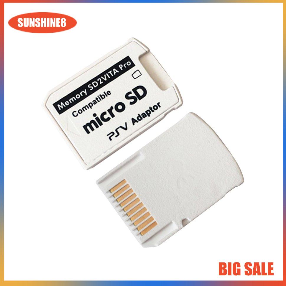 【SUN】Version 5.0 SD2VITA Adapter For PS Vita Memory TF Card for PSVita Game Card