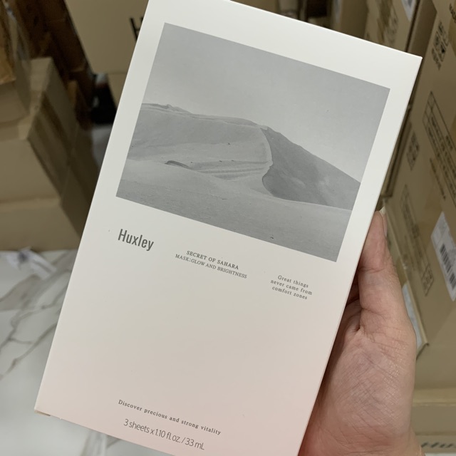 [ DATE 6/6/2021 ] THanh lý Mặt Nạ Làm Trắng Huxley ( hộp 3 miếng ) | BigBuy360 - bigbuy360.vn