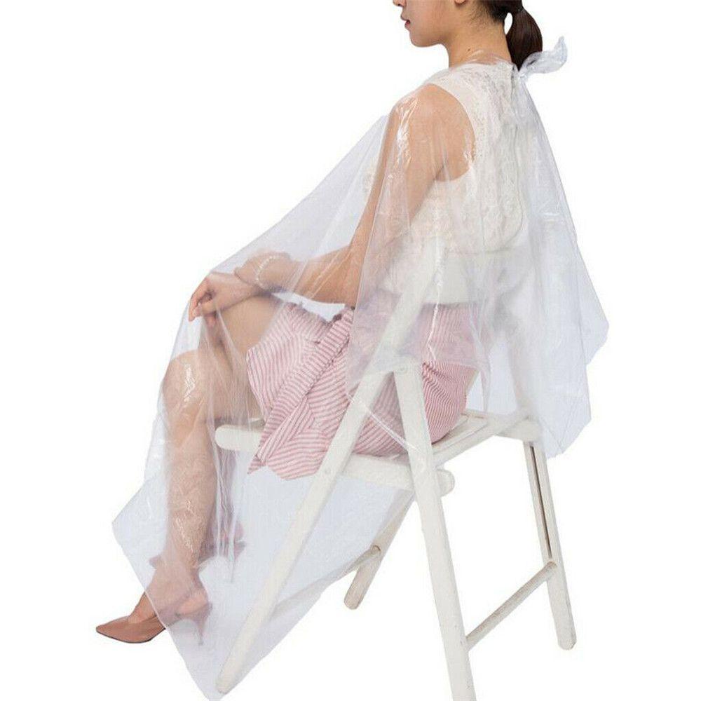 Áo Choàng Cắt Tóc Chống Thấm Nước Sử Dụng Một Lần