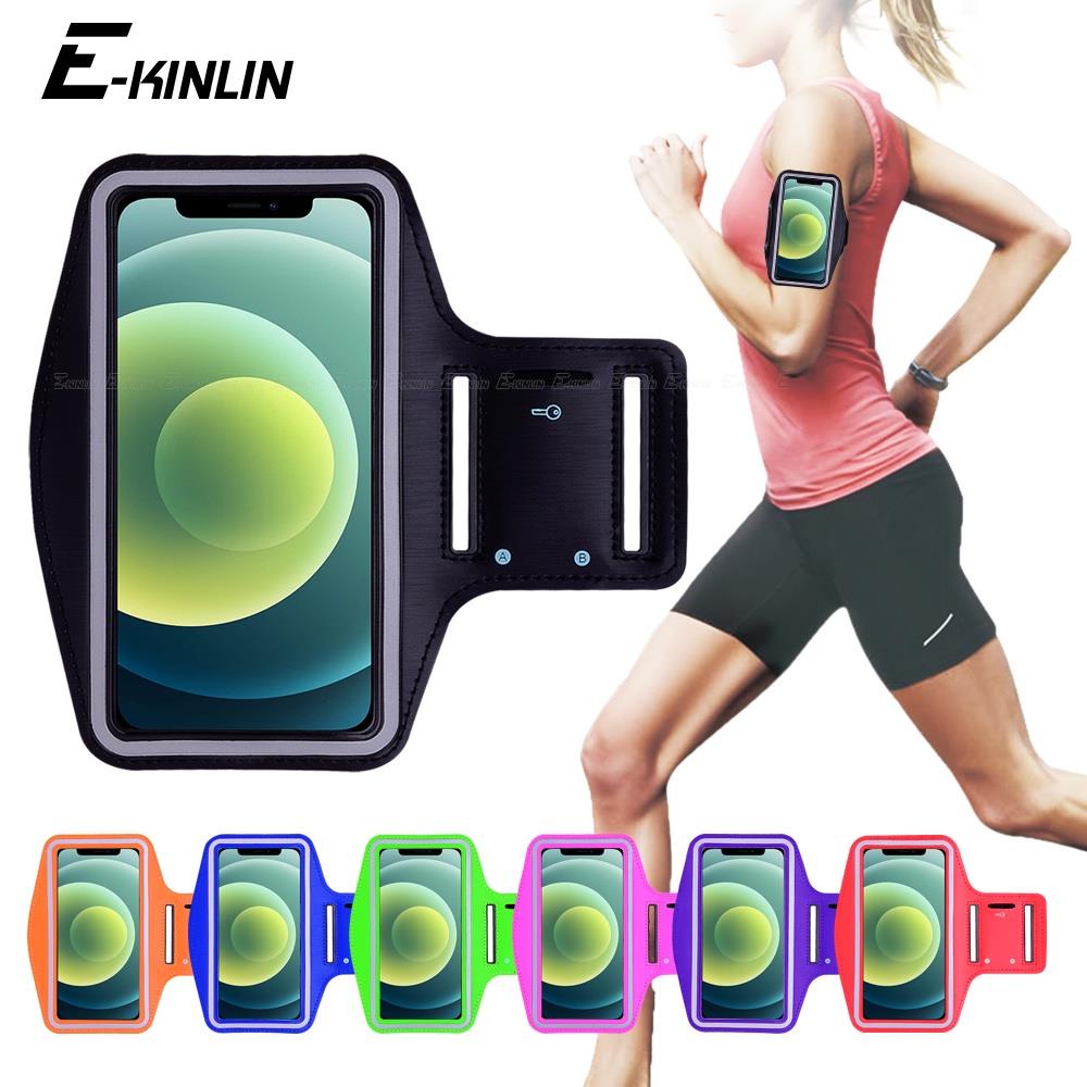 Túi Đựng Điện Thoại iPhone 13 12 11 Pro Max mini Đeo Cánh Tay Tiện Dụng Khi Tập Thể Thao / Đạp Xe