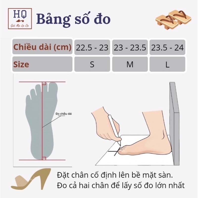 Hoa cương - Dép gỗ (Guốc) hoa cương đóng quai lụa kết hoa kim tuyến