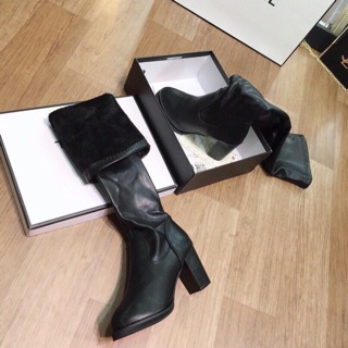 Boot da đùi cao gót nữ