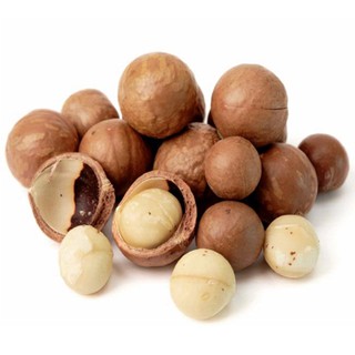 Hạt Mắc Ca Úc Nứt Vỏ 500g
