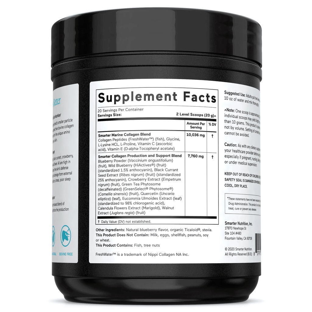 Skin collagen Smarter Nutrition