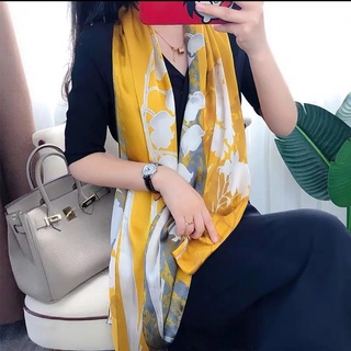 Khăn Lụa Dài - Khăn Choàng Cổ Cao Cấp Bốn MùaThanh Lịch Cho Nàng Size 90x180 cm