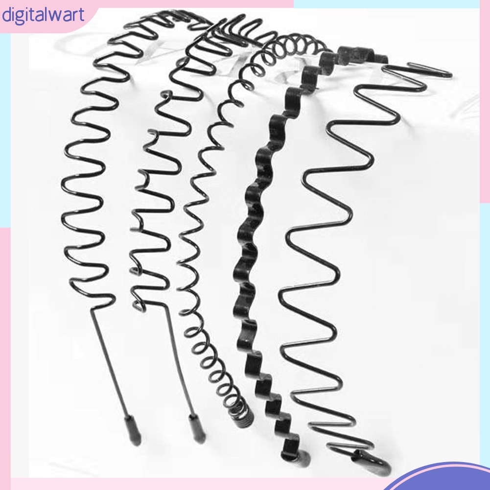 Cài Tóc Kim Loại Gợn Sóng Cho Nam