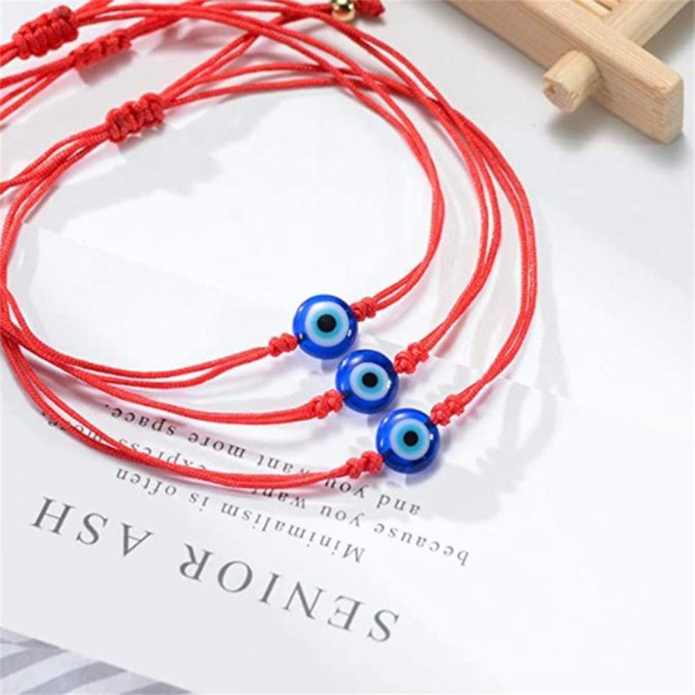 Vòng Tay Dây Đỏ May Mắn Có Khóa Cài Tùy Chỉnh Thời Trang