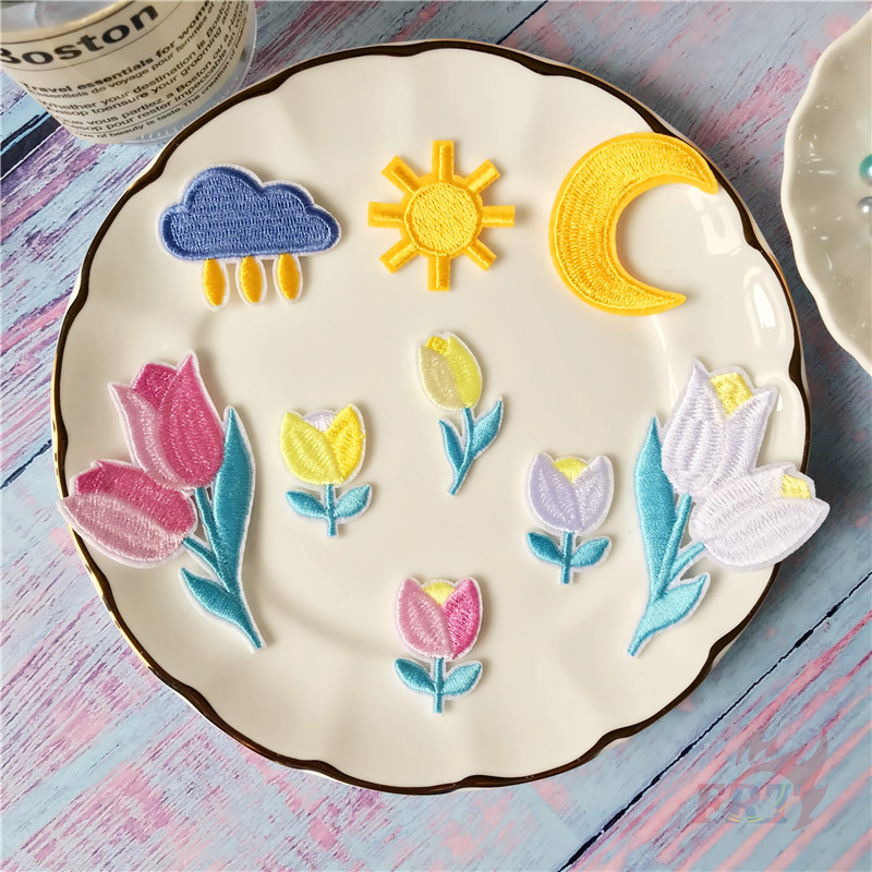 Sticker ủi thêu nhiều mẫu tùy chọn