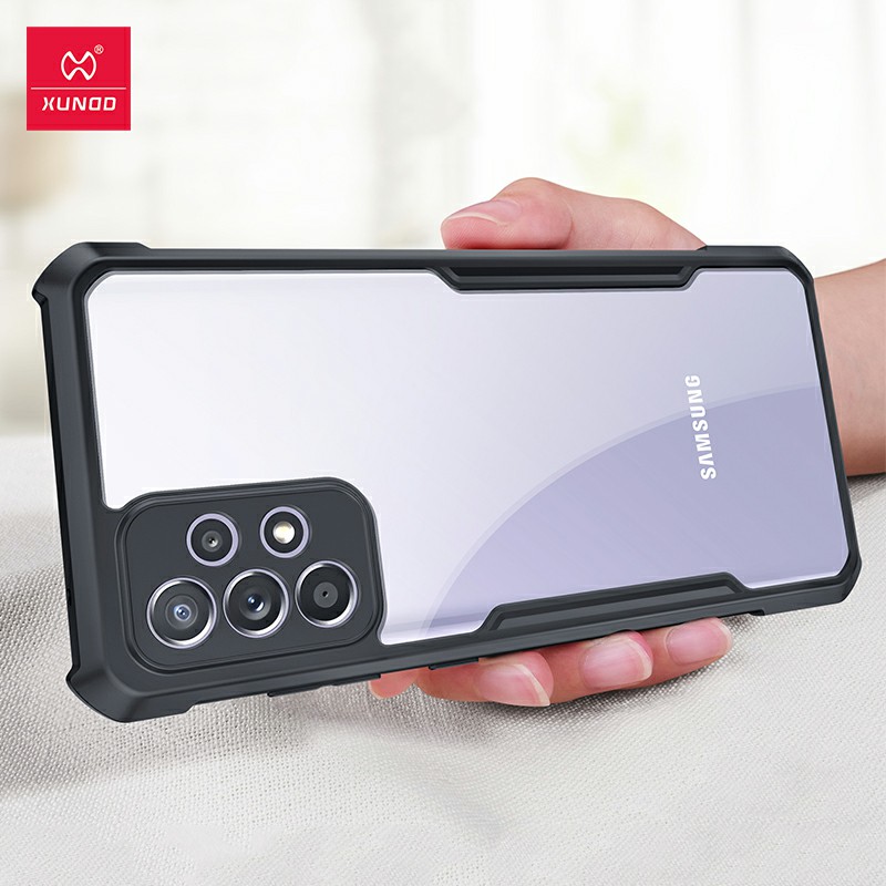 Ốp lưng Samsung A72 / A72 5G Hiệu XUNDD lưng trong viền màu cao cấp bảo vệ toàn diện