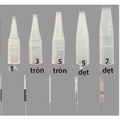 Ngòi Phổ Thông -   1, 3R, 5F, 7F - Dùng Cho Máy Gù, Máy Phổ Thông, PT Tích Điện, Rồng, IDM