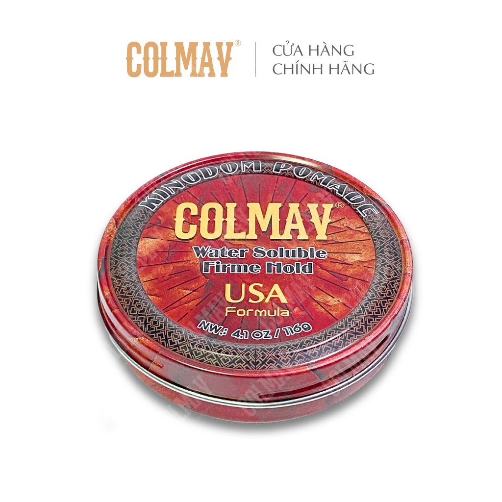 Sáp Vuốt Tóc Colmav Pomade Gốc Nước 116G