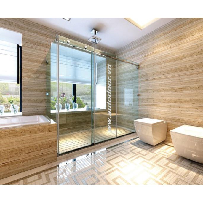 Bộ cửa lùa trượt dùng cho kính - Glaze 2420-G1