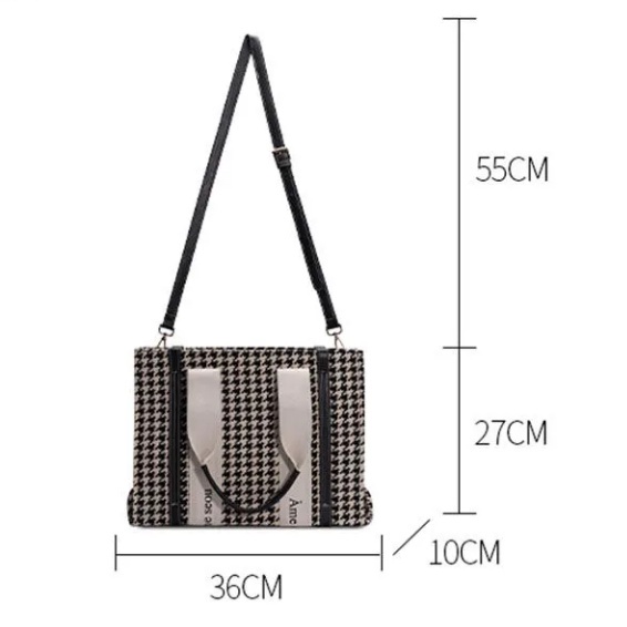 Túi Tote túi vải canvas đeo vai dung tích lớn hoạ tiết phong cách Hàn Quốc, hàng có sẵn