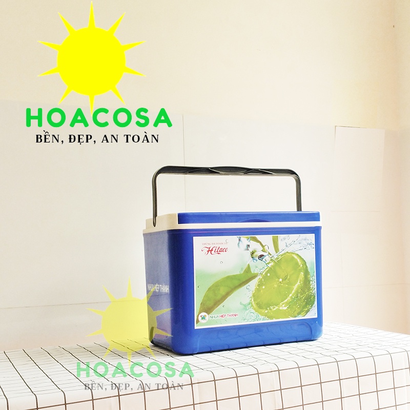 Thùng đá Hibox 25 lít (25L) Nhựa Hiệp Thành ,PU Foam giữ lạnh lâu- Đồ Gia Dụng Hoacosa.