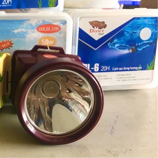 Đèn soi trán đèn đội đầu ML- 6 Siêu sáng / chống nước, đèn 2 pin sạc dung lượng cao