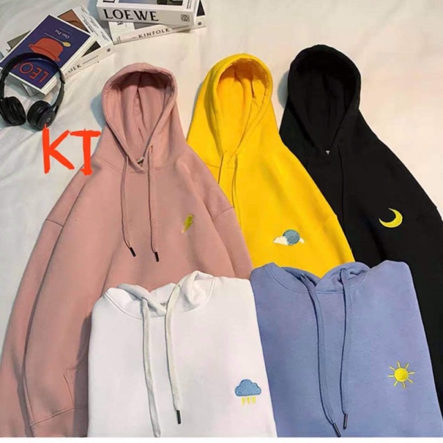 Áo hoodie thời tiết chất nỉ ngoại cao cấp