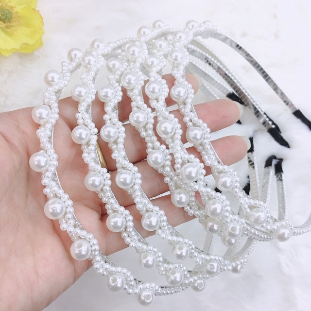 bờm tóc hạt ngọc hot trend(BOMHH08.C)