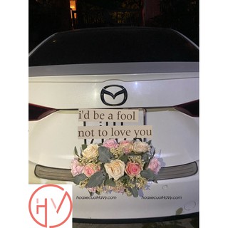 HOA LỤA XE CƯỚI RƯỚC DÂU