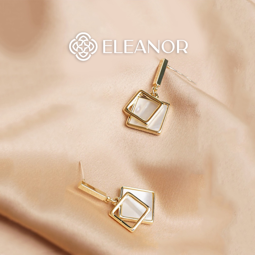 Bông Tai Eleanor Mặt Vuông Cho Nữ - SP002691