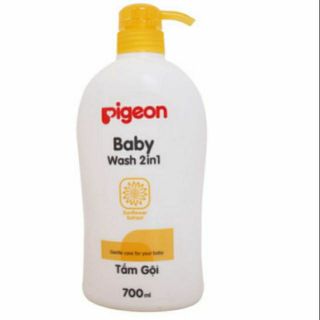Sữa tắm& gội Pigeon 700ml cho bé yêu