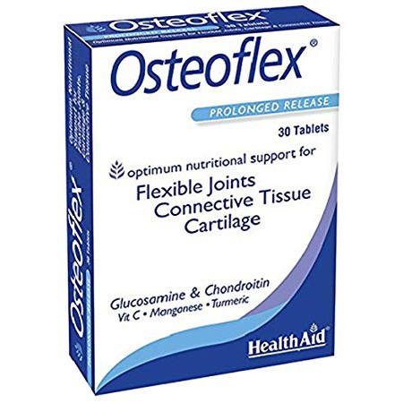 Viên xương khớp Osteoflex – HealthAid – Hỗ trợ tăng dịch nhờn khớp, giúp xương khớp chắc khỏe (Hộp 60 viên)