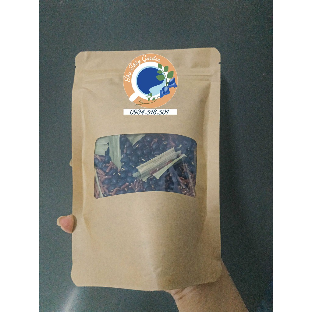 250g TRÀ GẠO LỨT MIX ĐỖ ĐEN, ĐẬU ĐỎ, LÁ DỨA,... Trà ngũ cốc dưỡng sinh tốt cho sức khỏe, giảm cân, giải nhiệt mùa hè