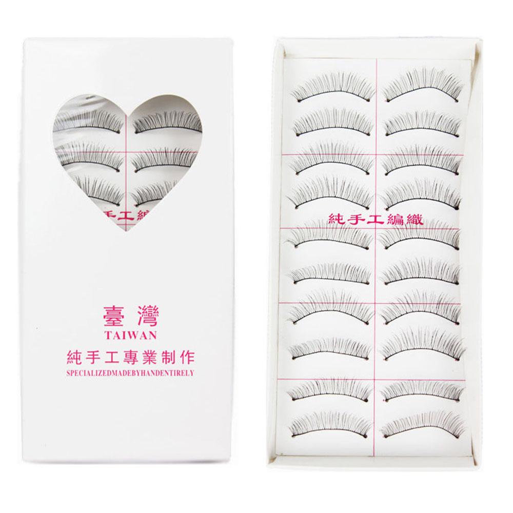 ROWANS Bộ 10 Cặp Lông Mi Giả Dài Và Dày Mềm Mại Cho Nữ