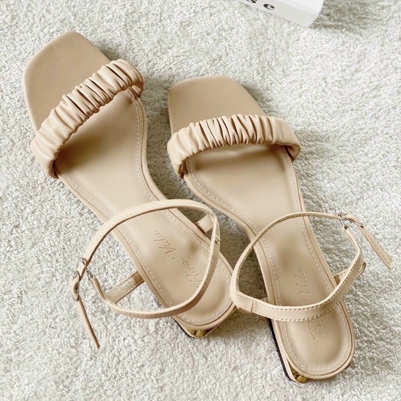 Dép sandal nữ quai dúm đế 2cm mẫu mới hottrend của năm mã G48