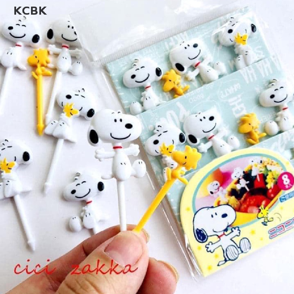 Nĩa Ăn Trái Cây Họa Tiết Hoạt Hình Dễ Thương