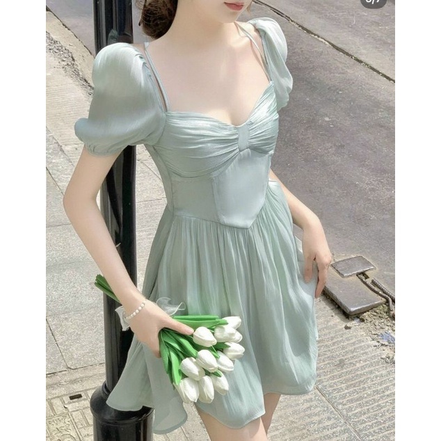Đầm váy nữ dáng xòe xinh xắn Mitu Dress